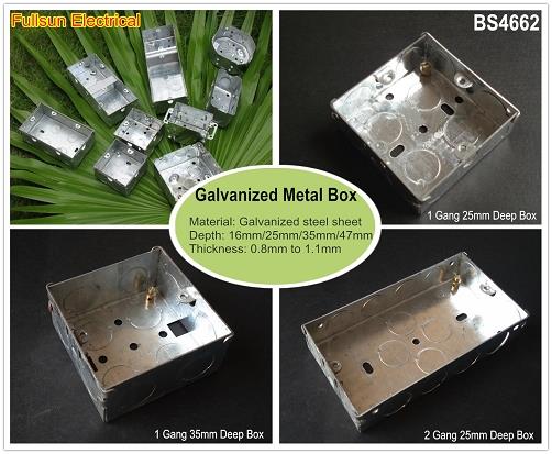 Two Gang Outlet Box 