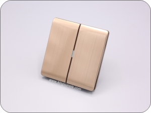 2 Geng Panel Penuh Suis Elektrik