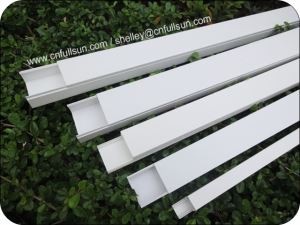 Flame Bukti PVC Maxi Trunking Untuk Kabel Elektrik