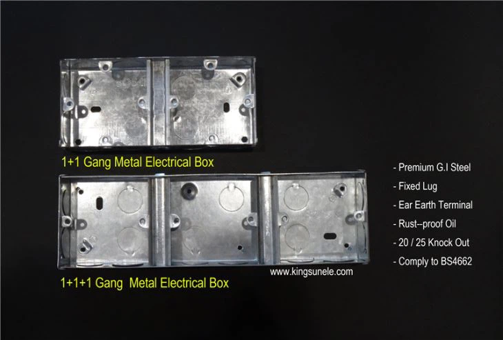Two Gang Electrical Back Box