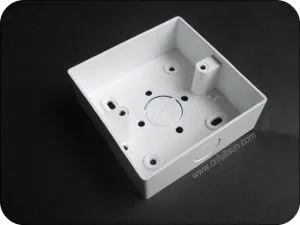 PVC Switch Box 1 Gang Self Extinguishing